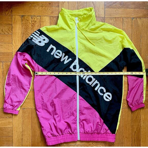 New Balance Tops - RARE New Balance Womens S Neon Retro Sport Style Optiks Windbreaker Coco Gauff
